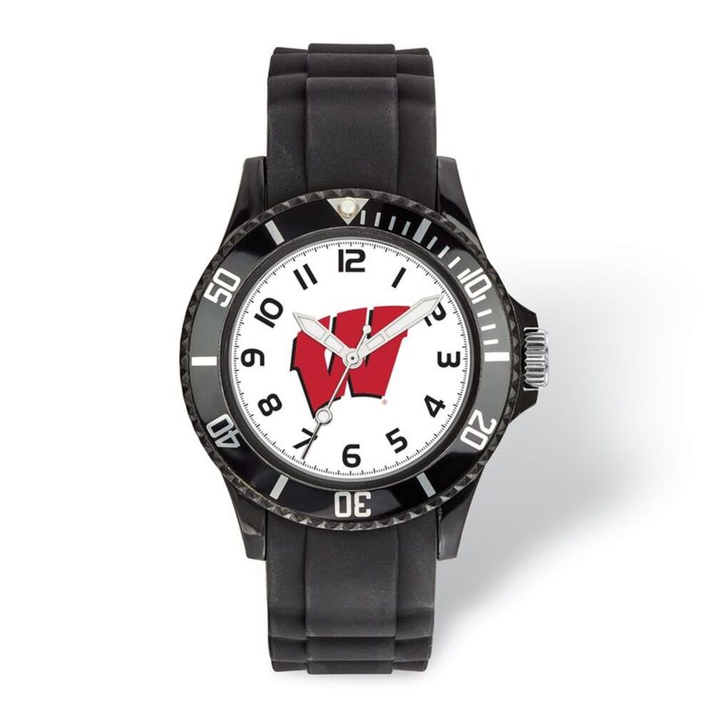 Mens University of Wisconsin Scholastic Watch